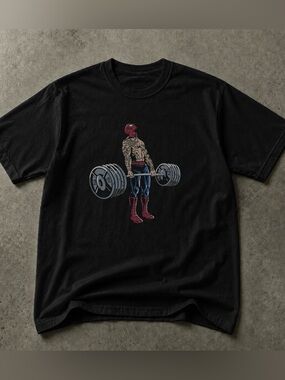 Spider Man Gym-workout Graphic tee